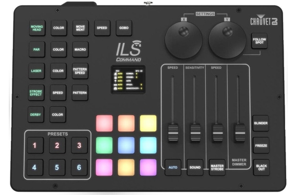 Chauvet DJ GigBar Move ILS Led Laser Command Set image 8