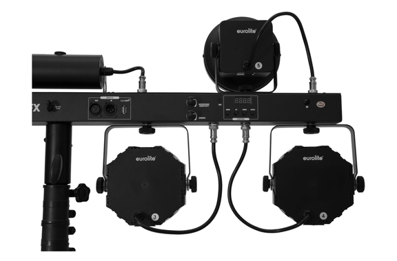 Eurolite LED KLS Laser Bar Next FX Set Lumière image 8