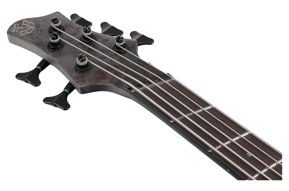 Ibanez BTB805MS-TGF Electric Bass Transparent Grey Flat image 8