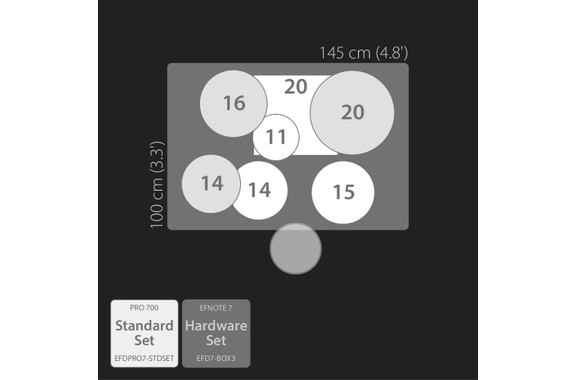 Efnote PRO 700 Standard Set image 8