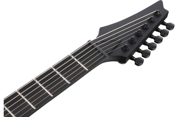 Ibanez RGRTBB21-BKF Iron Label Baritone Black Flat image 8