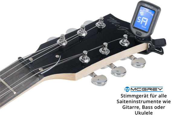 McGrey Rockit E-Gitarre Double Cut-Komplettset Cherry Red image 8