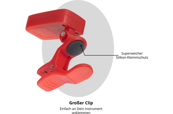 Classic Cantabile T-26 EASY Clip-Tuner Stimmgerät image 8