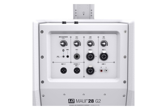 Système Actif LD Systems Maui 28 G2 W Blanc image 8
