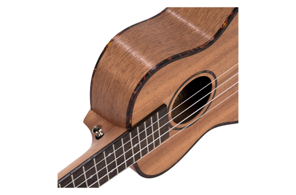 Cascha Premium Concert Mahogany Left-Handed Ukulele Set image 8