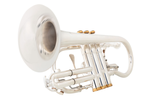 Lechgold Supreme CR-18S Bb-Kornett versilbert image 8