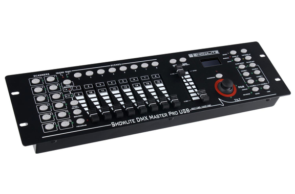Showlite FLP-144W Fari 4 x Set incl. Showlite Master Pro USB & Cavi image 8