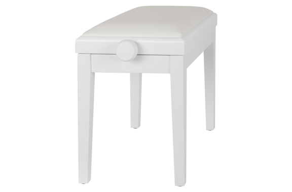 Classic Cantabile Banc De Piano Modèle A Blanc Mat image 8
