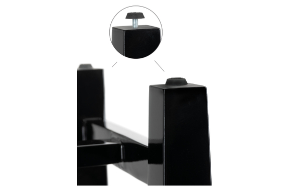 Classic Cantabile Pianobank Model X Zwart Hoogglans image 8