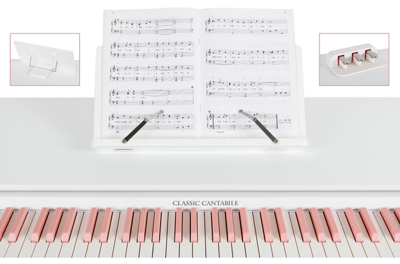 Classic Cantabile DP-730 WP Digitalpiano Wit mat image 8
