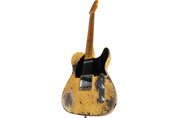 Fender Custom Shop Time Machine 1951 Nocaster Super Heavy Relic Super Faded Aged Nocaster Blonde image 8