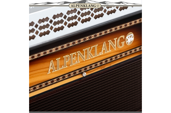 Alpenklang Pro Acordeón IV 96 CM Oliva image 8