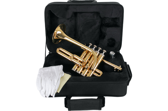Classic Cantabile Brass PT-196 Trompeta Piccolo en Bb image 8