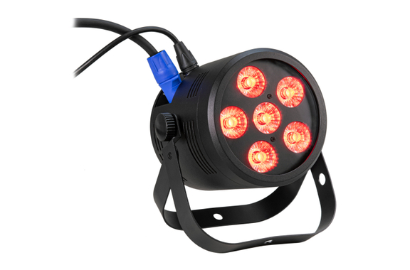 Eurolite LED Silent Par 6 QCL Floor sw Set image 8