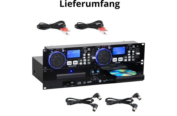 Pronomic CDJ-230 Doppel DJ CD Player mit USB & SD  - Retoure (Zustand: gut) image 8