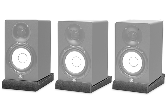Yamaha HS 3 Aktiv Studiomonitor Paar ISO-Stand Set image 8