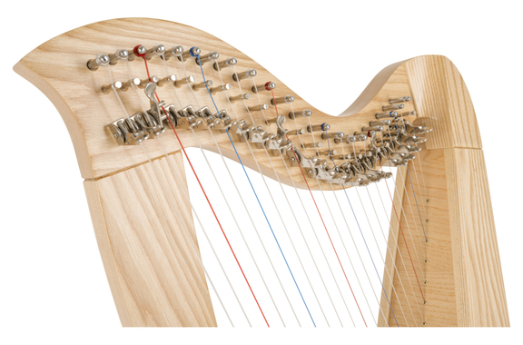 Classic Cantabile H-22 AW Keltische Harfe 22 Saiten  - Retoure (Zustand: sehr gut) image 8