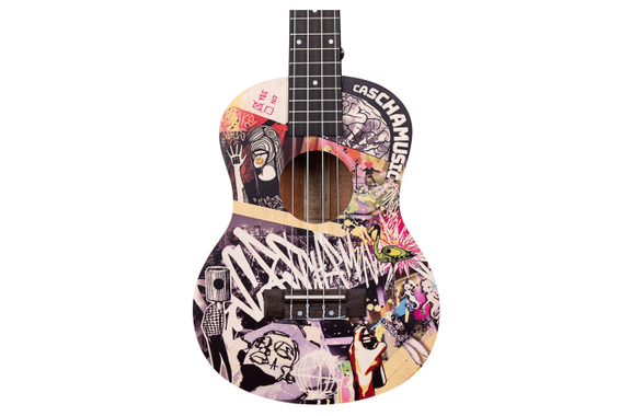 Cascha Art Series Tenor Ukulele Urban image 8