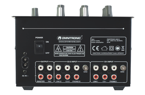 Omnitronic XMT-1400 DJ Standalone CD-Player MP3 USB Set image 8