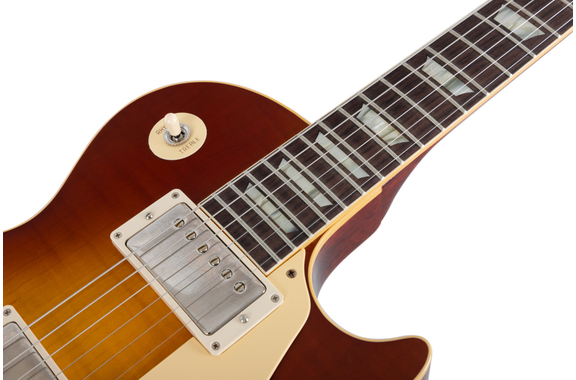 Gibson 1960 Les Paul Standard Reissue VOS Iced Tea Burst image 8
