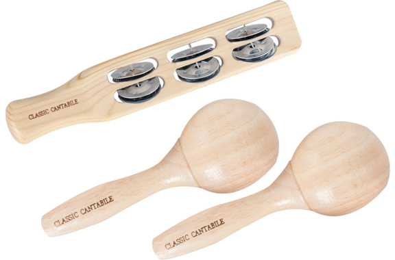 Classic Cantabile Starter Set Percussione per Bambini 13 Pezzi image 8