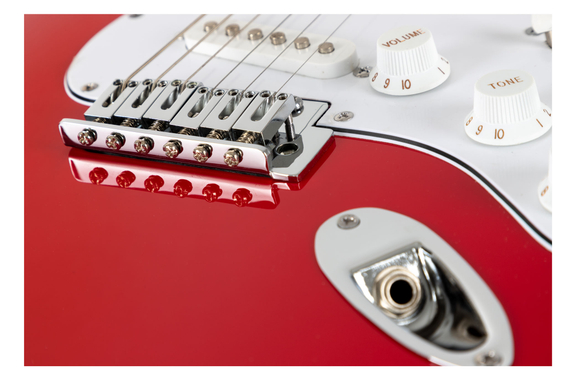 Shaman Element Series STX-100R E-Gitarre rot  - Retoure (Zustand: sehr gut) image 8