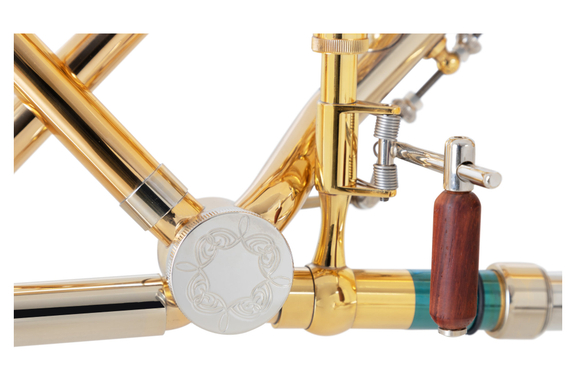 Lechgold QP-20GL Quartposaune Goldmessing Deluxe Set image 8