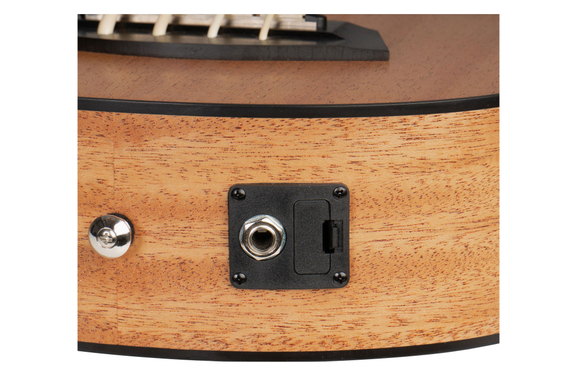 Cascha Bass Mahogany Ukulele image 8