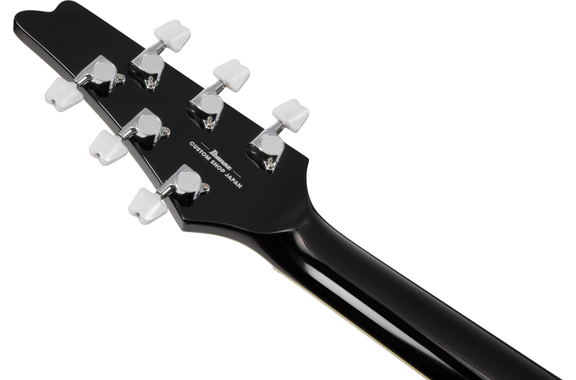 Ibanez PS3CM Paul Stanley Black Cracked Mirror image 8