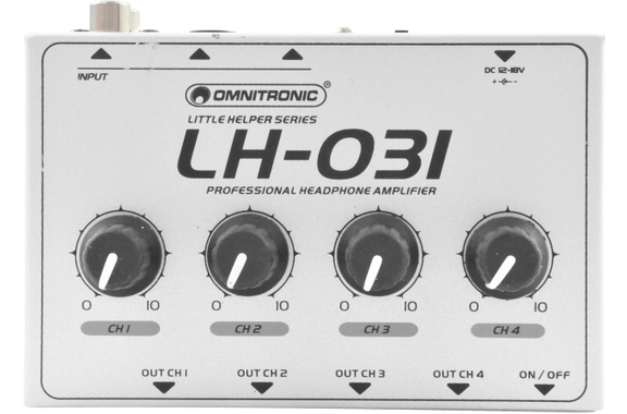 Omnitronic LH-031 Hoofdtelefoonversterker image 8