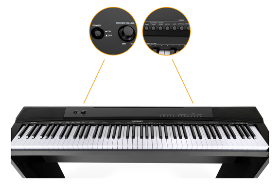McGrey DK-88 Teclado Para Principiantes Con Aspecto De Stagepiano image 8