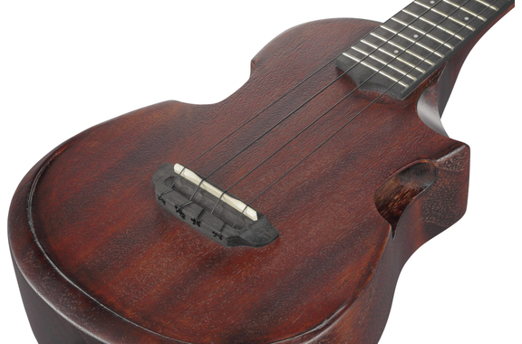Ibanez AUC14-OV Ukulélé Concert Open Pore Violin Sunburst image 8