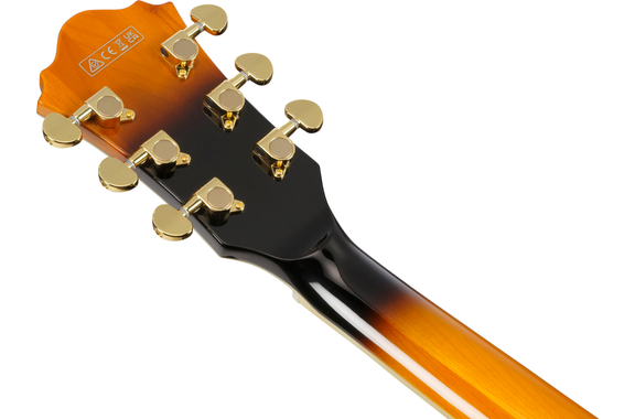 Ibanez LGB30-VYS George Benson Guitare Hollowbody Jaune Vintage Sunburst image 8