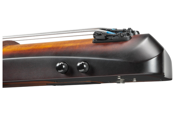 Ibanez UB805-MOB Upright E-Bass Mahogany Oil Burst image 8
