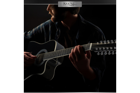 Rocktile WSD12-50C-BK Guitare Western Noire image 8
