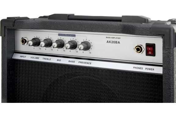 Rocktile Puncher E-Bass Black Amp Set image 8