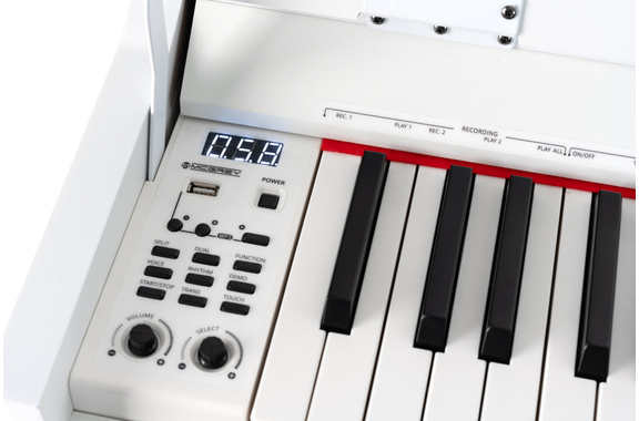 McGrey DP-18 WM E-Piano Weiß matt Set image 8