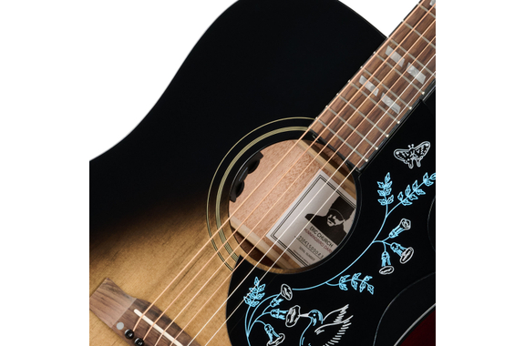 Epiphone Eric Church Hummingbird Dark Cobra Burst image 8
