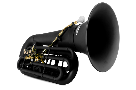 Classic Cantabile KT-30MS MardiBrass Kunststof Bb-Tuba Mat Zwart image 8