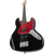 Rocktile Pro JB-30BK 70's Deluxe E-Bass Black Set inkl. Schule thumbnail 9