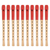 Classic Cantabile Pivella Blockflöte Rot, deutsche Griffweise 10er Set thumbnail 9