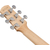 Ibanez AAM370M2E-AIB Transparent Antique White Ice Blue thumbnail 9