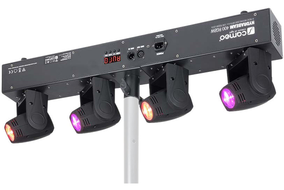 Cameo HYDRABEAM 400 RGBW Flight Case Set image 9