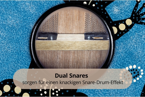 XDrum Design Series Cajon "Gecko" Set incl. Tas + School image 9