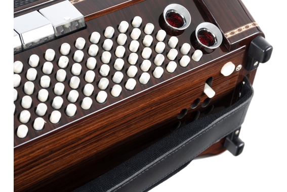Alpenklang Pro Accordéon IV 120 MHR Palissandre image 9