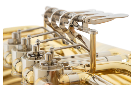 Lechgold BT-18/4L Bb-Tuba Gelakt Deluxe Set image 9