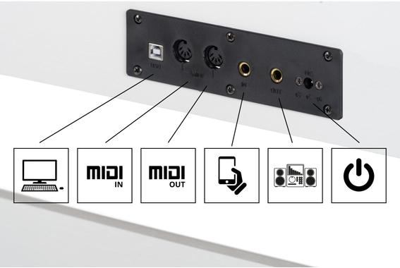 McGrey DP-18 WM E-Piano Weiß matt image 9