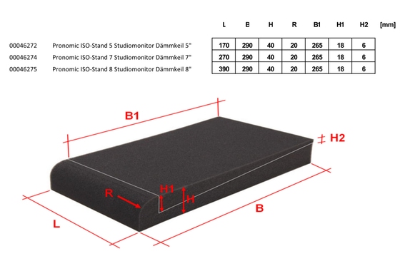 Yamaha HS 3W Set Coppia Monitor Studio Attivi con ISO-Stand image 9