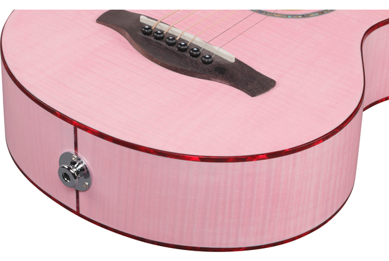 Ibanez EWP17M2E-SMO Piccolo Gitaar Strawberry Milk Open Pore image 9