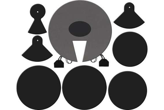 Pearl Export EXX705NBR/C31 Drumkit Jet Black Beginner Set image 9